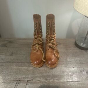 Beast fashion leather boots